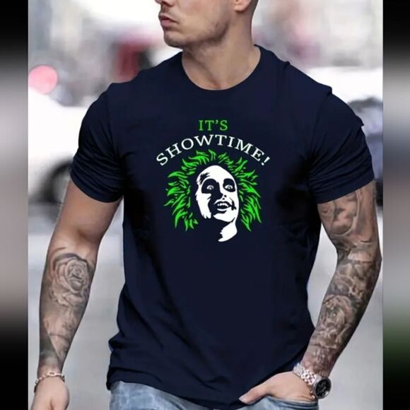 Beetlejuice Its Showtime T-shirt - Picture 1 of 4